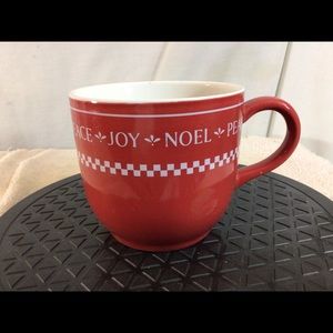 Cool PEACE JOY NOEL Red Ceramic Coffee Mug